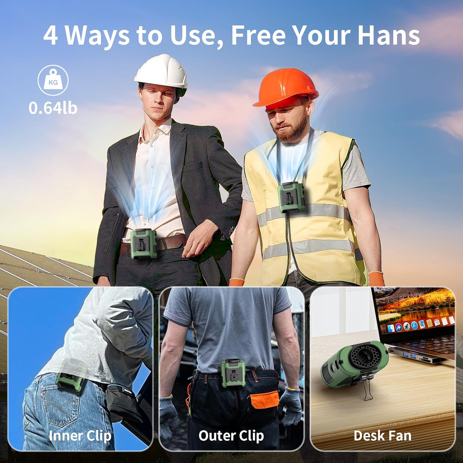 10000mAh Waist Cooler Fan ✨ 40H Ice Mode + 5 Speeds 💦 Hands-Free Belt Clip for Hiking/Camping 🌟 Built-in Flashlight & USB Charger 🔥 #OutdoorHack #TikTokMadeMeBuyIt 10000mAh Waist Cooler Fan ✨ 40H Ice Mode + 5 Speeds 💦 Hands-Free Belt Clip for Hiking/Camping 🌟 Built-in Flashlight & USB Charger 🔥 #OutdoorHack #TikTokMadeMeBuyIt
